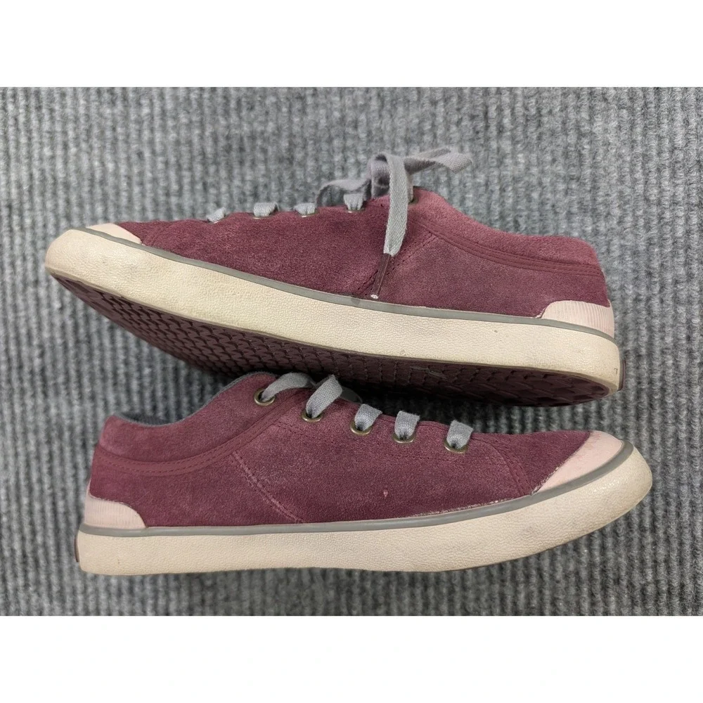 Teva FreeWheel‎ Sneakers Shoes Womens 7.5 Purple Suede Low Top Casual Gorpcore